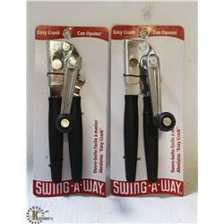 HD EASY CRANK CAN OPENERS LOT OF 2