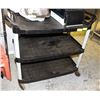 Image 1 : BLACK 3 TIER CART