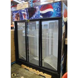 3 DOOR QBD COOLER, AS IS