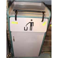 PINK GARBAGE CABINET