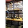 Image 1 : LOT OF 6 RECTANGLE RESTAURANT TABLES