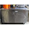 Image 1 : STAINLESS STEEL 2 SIDED STORAGE CABINET