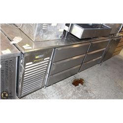 TRAULSEN REFRIGERATED WORK TABLE W/ DRAWERS