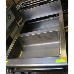 COUNTERTOP S/S 2 INSERT FOOD HOLDER