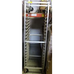 20-SLAT BAKERS COOLING RACK ON CASTORS