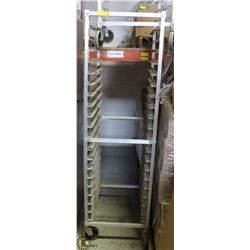 20-SLAT BAKERS COOLING RACK ON CASTORS