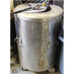 ROUND STAINLESS KILN, AS IS