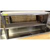 Image 1 : S/S DOUBLE OVERSHELF W/ MERCO HEATING LAMP & ORDER