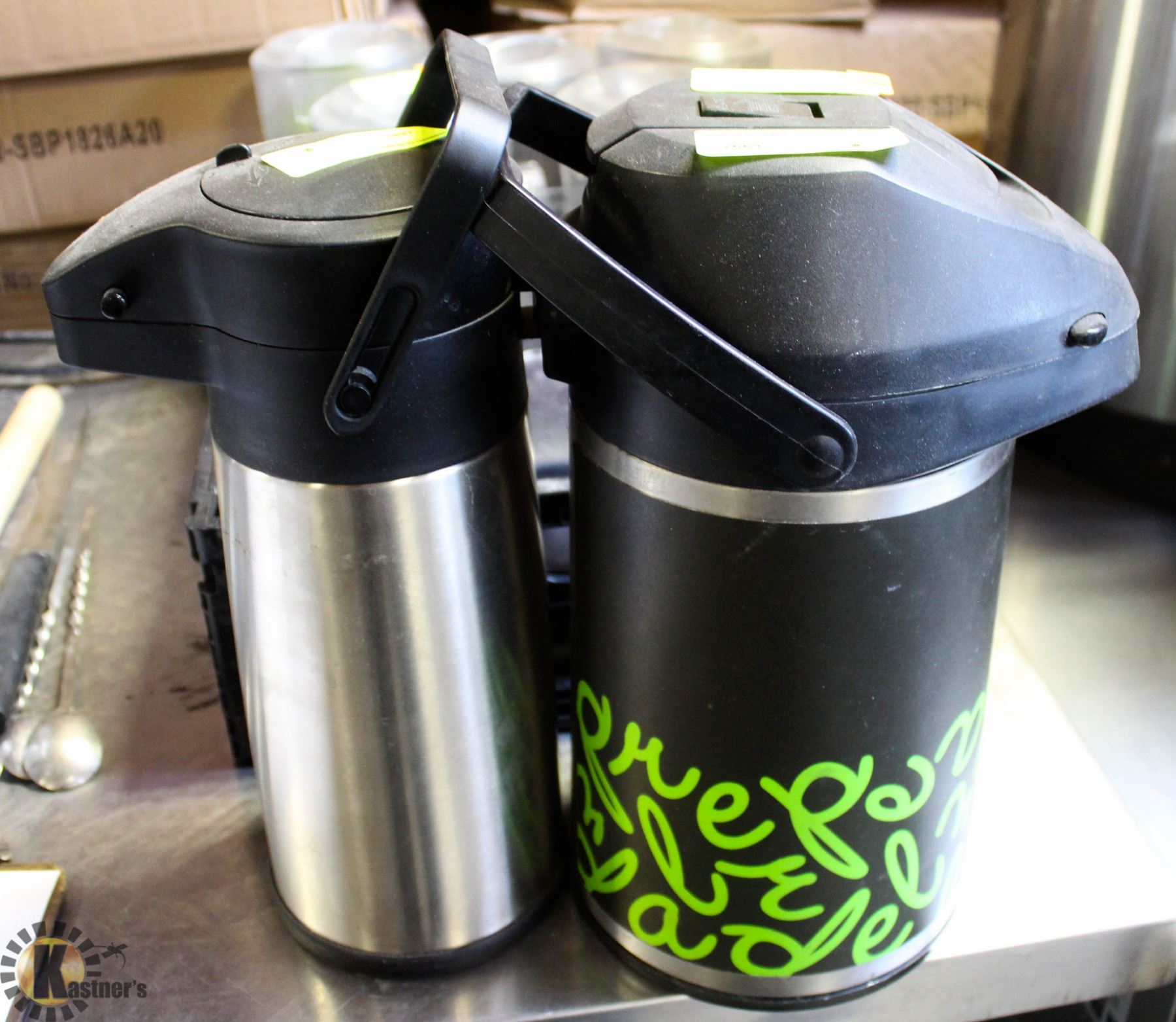 LARGE PUSH DOWN COFFEE DISPENSER TOP LID LARGE PUSH DOWN COFFEE DISPENSER TOP LID