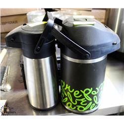 LARGE PUSH DOWN COFFEE DISPENSER & TOP-LID