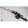 Image 1 : LOT OF 3 FISHING RODS