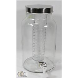 GLASS DRINK DISPENSER