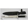 Image 1 : 10" SURVIVAL KNIFE WITH SHEATH.