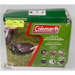 COLEMAN 12 VOLT DC AIR COMPRESSOR