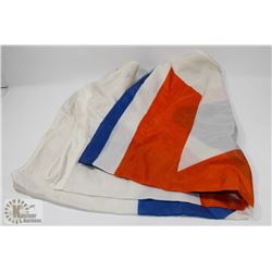 VINTAGE CANADIANA FLAG.