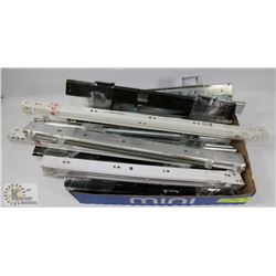 BOX OF DRAWER SLIDES