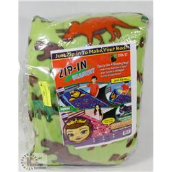NEW ZIP IN BLANKET DOUBLE/