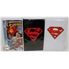 Image 1 : DC COMICS, DEATH SUPERMAN-3 COVERS, BLACK, WHITE