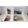 Image 1 : SET OF 4 THOMAS KINKADE POSTERS
