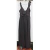 Image 1 : NEW SIZE LRG DARK GREY CHIFFON FLOOR LENGTH SUMMER