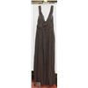 Image 1 : NEW SIZE MED BROWN-GREY CHIFFON FLOOR LENGTH