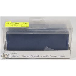 NEW INSIGNIA BLUETOOTH SPEAKER W/ POWER BANK
