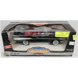 ERTL AMERICAN MUSCLE 1957 CHEVROLET BEL AIR 1:18 S