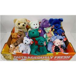 FLAT OF ORIGINAL  RETIRED BEANIE BABIES & BUDDIES