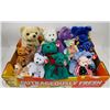 Image 1 : FLAT OF ORIGINAL  RETIRED BEANIE BABIES & BUDDIES