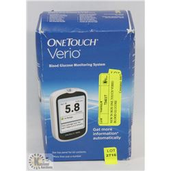 NEW IN BOX ONE TOUCH VERIO BLOOD GLUCOSE