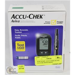 NEW IN BOX  ACCU-CHEK BLOOD GLUCOSE MONITORING