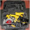 Image 1 : DEWALT 18 VOLT SET, DRILL, SAWZALL, CIRCULAR SAW,