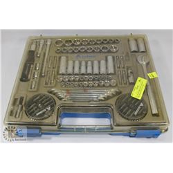 ALLTRADE MECHANICS SOCKET AND WRENCH SET IN CASE