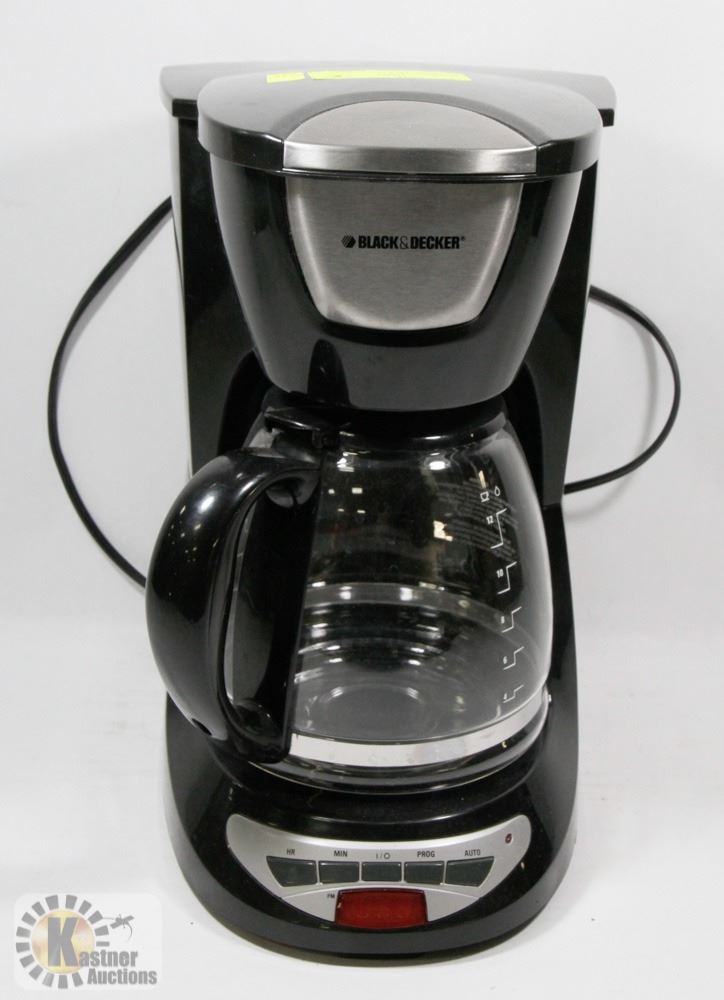 BLACK AND DECKER PROGRAMMABLE COFFEE MAKER