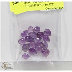 #44- AMETHYST GEMSTONE 50.5CT