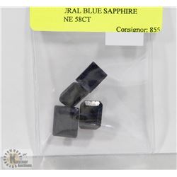 #27-BLUE SAPPHIRE GEMSTONE 58CT