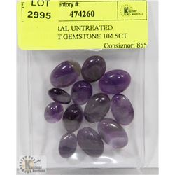 #46-AMETHYST GEMSTONE 104.5CT
