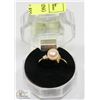 Image 1 : #75-FRESH WATER PEARL PINK RING