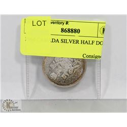 1964 CANADA SILVER HALF DOLLAR