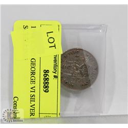 1948 KING GEORGE VI SILVER ONE SCHILLING