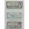 Image 1 : 1954 STOCK SHEET CANADA $1 BILLS