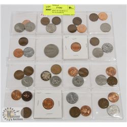 STOCK SHEET OF GEORGE V/ GEORGE VI/ ELIZABETH