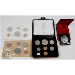 LOT OF ASSORTED CANADIAN CURRENCY, 1987,1968