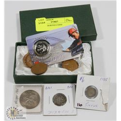 LOT OF ASSORTED COINS