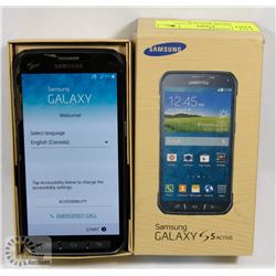 SAMSUNG GALAXY S5 ACTIVE SMARTPHONE WITH BOX