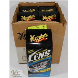 CASE OF MEGUIARS HEADLIGHT LENS CORRECTION