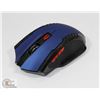 Image 1 : NEW BLUE WIRELESS OPTICAL MOUSE