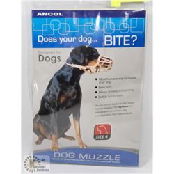 ANCOL DOG MUZZLE - SIZE 4