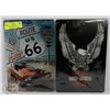 Image 1 : NEW HARLEY DAVIDSON MOTORCYCLES & ROUTE 66 TIN