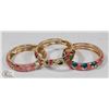 Image 1 : LOT OF 3 TURKISH STYLE BRACELETS